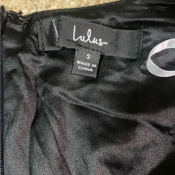 NWOT Lulus Molinetto Navy Blue Lace Ruffled Tiered Sleeveless Maxi Dress - Picture 2 of 10